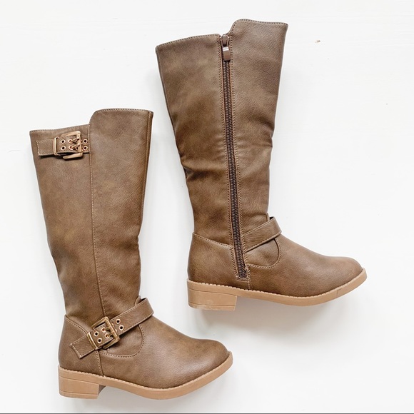 Steven Ella Other - Steven Ella Khaki Girl Boots C8623